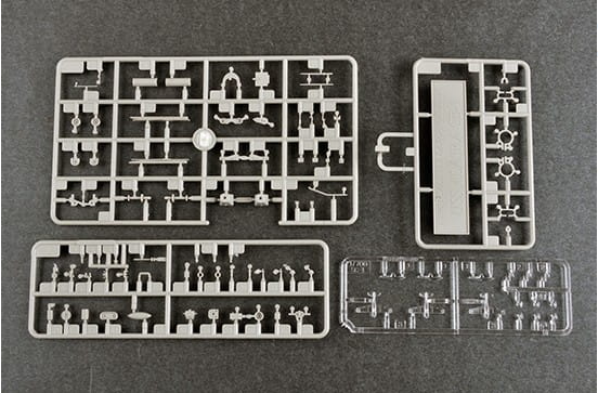 Збірна модель 1/700 військовий корабель Large cruiser USS Alaska CB-1 Trumpeter 06738 - зображення 9