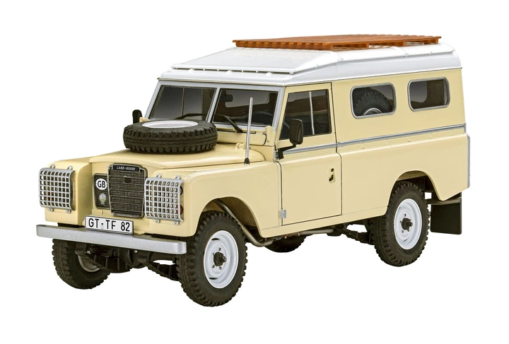 Сборная модель-копия Revell набор автомобиль Land Rover Series III LWB Уровень 3 Масштаб 1:24 (RVL-67056) - изображение 2