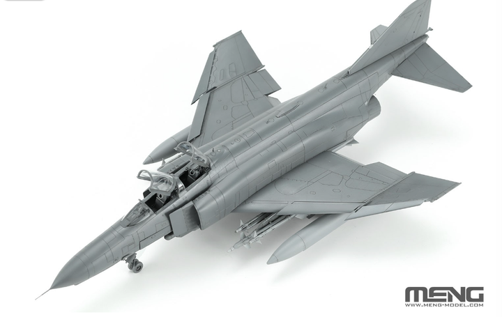 Збірна модель 1/48 військовий літак McDonnell Douglas F-4E Phantom II MENG S-017 - зображення 13