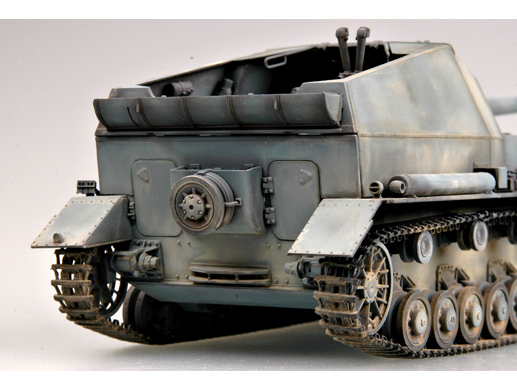 Сборная модель танка 1/35 German Pz.Sfl. IVa Dicker Max Trumpeter 00348 - изображение 9