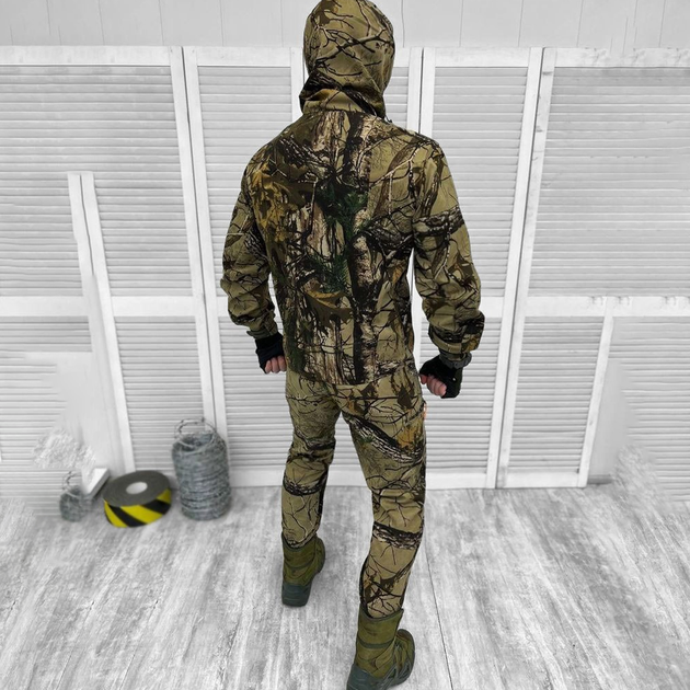 Легкий Чоловічий Костюм Куртка з капюшоном + Штани / Форма камуфляж розмір 2XL - зображення 2