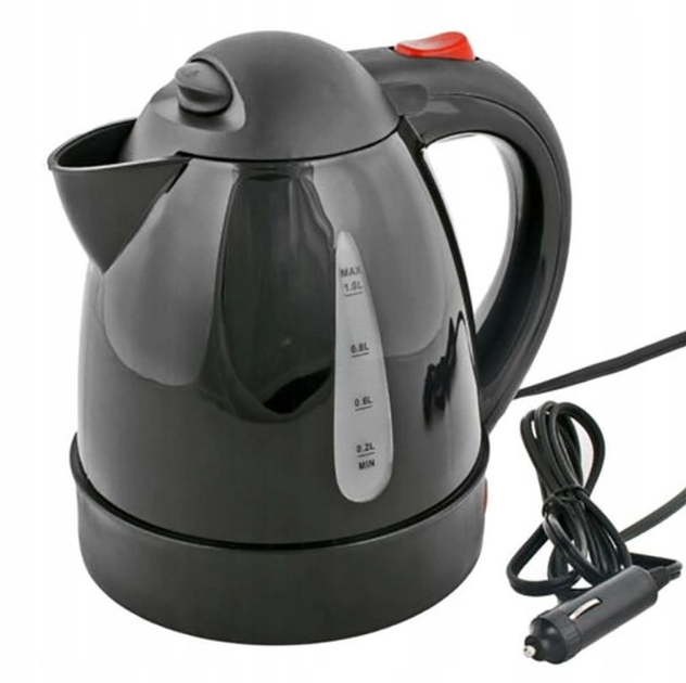 Wasserkocher 24v автомобильный чайник объемом 1 литр и мощностью 250 Вт с  дисковым нагревательным элементом – фото, отзывы, характеристики в  интернет-магазине ROZETKA от продавца: Lemeshop