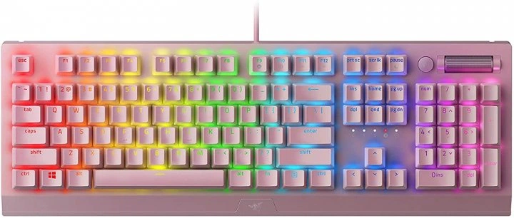 Клавіатура провідна Razer BlackWidow V3 Razer Green Switch ENG USB Quartz - Фото 2 Клавіатура провідна Razer BlackWidow V3 Razer Green Switch ENG USB Quartz - зображення 2