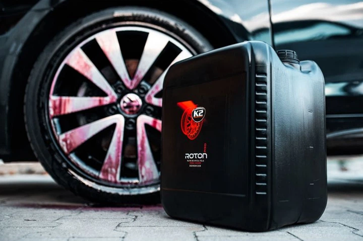 Żel do mycia felg i kołpaków K2 Wheel Cleaner Roton Pro 20 l (5906534020321) - Zdjęcie 3 Żel do mycia felg i kołpaków K2 Wheel Cleaner Roton Pro 20 l (5906534020321) - obraz 3