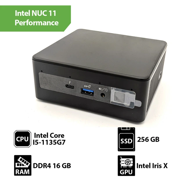 Неттоп Intel NUC 11 Performance NUC11PAHI5 Kit (Core I5-1135G7