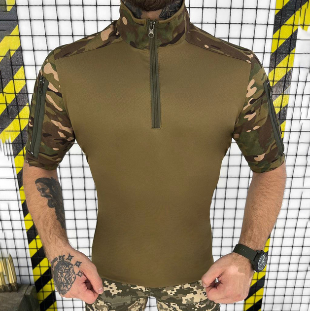 Мужской Убакс Could с короткими рукавами и карманами / Прочная уставная Рубашка мультикам размер M - изображение 2