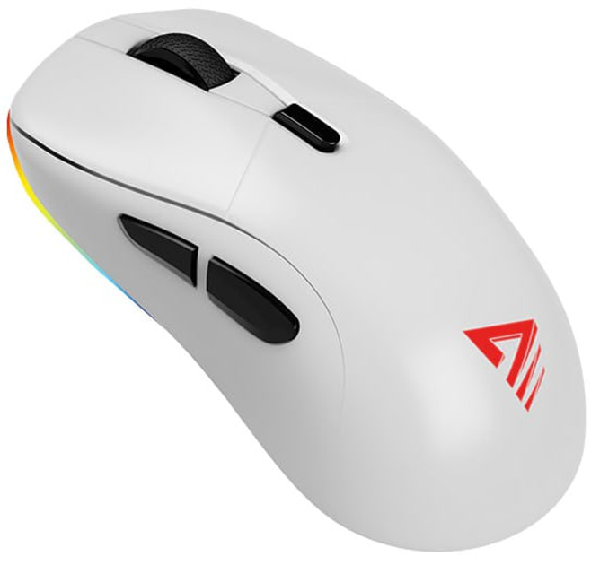 Mysz Savio Rift Wireless/USB White (SAVGM-RIFTWHITE) - obraz 3