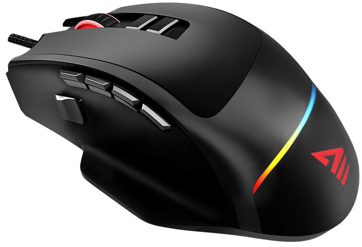 Mysz gamingowa Savio Valiant USB Czarna (SAVGM-VALIANT) - obraz 2