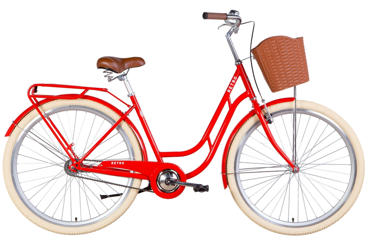 Велосипед 28" Dorozhnik Retro PH рама 19" 2022 городской женский ...