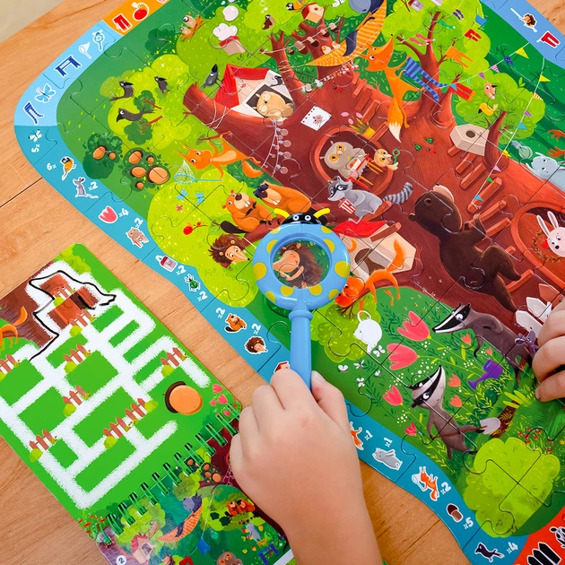 Puzzle-detektywi Roter Kafer Leśna historia 54 elementy RK1080-04 (5903858960913) - obraz 5