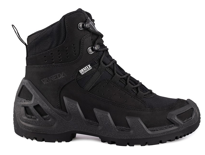 Чоловічі берці Vaneda V-Clutch 1192 Pro On Duty Black Nubuck Boot 1192-2 40 - зображення 2