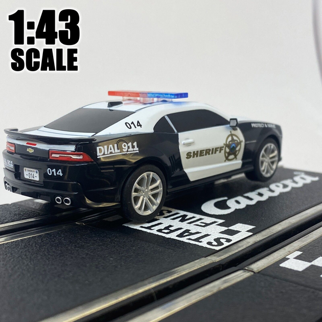 Auto Carrera 64031 GO/GO+ Chevrolet Camaro Sheriff (4007486640313) - obraz 3