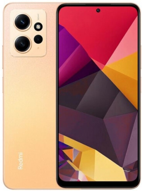 Мобильный телефон Xiaomi Redmi Note 12 8/256GB Sunrise Gold (998679 ...