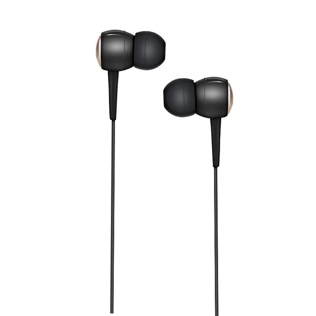 Наушники вкладыши Hoco M19 Drumbeat with mic 3.5mm Black - Фото 1 Наушники вкладыши Hoco M19 Drumbeat with mic 3.5mm Black - изображение 1
