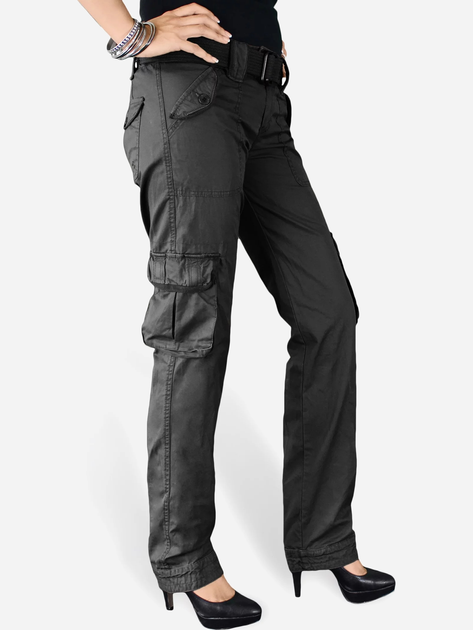 Штани тактичні жіночі Surplus Ladies Premium Trousers Slimmy 33-3588-03 38 [019] Black (2000980389810) - зображення 1