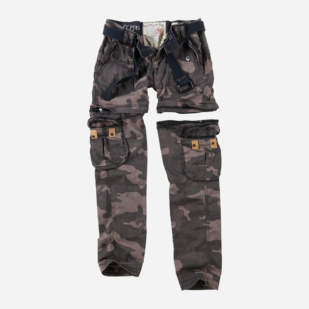 Брюки тактические женские Surplus Ladies Trekking Premium 33-3688-42 38 [1150] Black Camo (2000980389919) - изображение 2