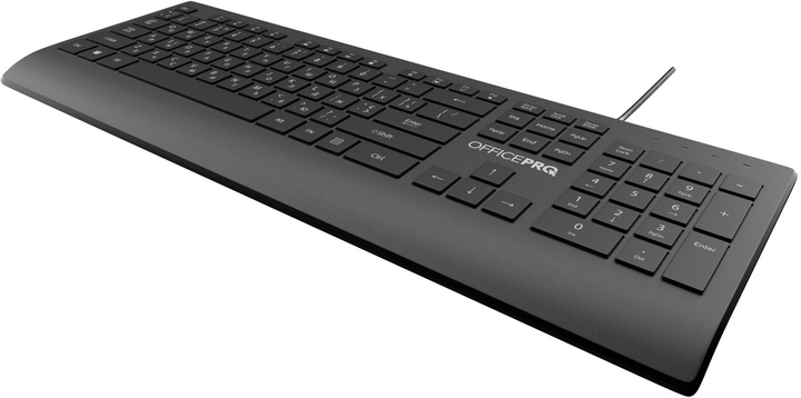 Клавіатура дротова OfficePro SK360 USB Black (SK360) - зображення 4
