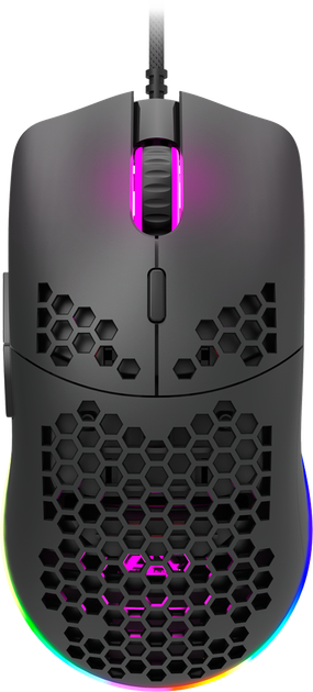 Mysz Canyon Puncher GM-11 USB Przewodowa, czarna (CND-SGM11B) - obraz 1