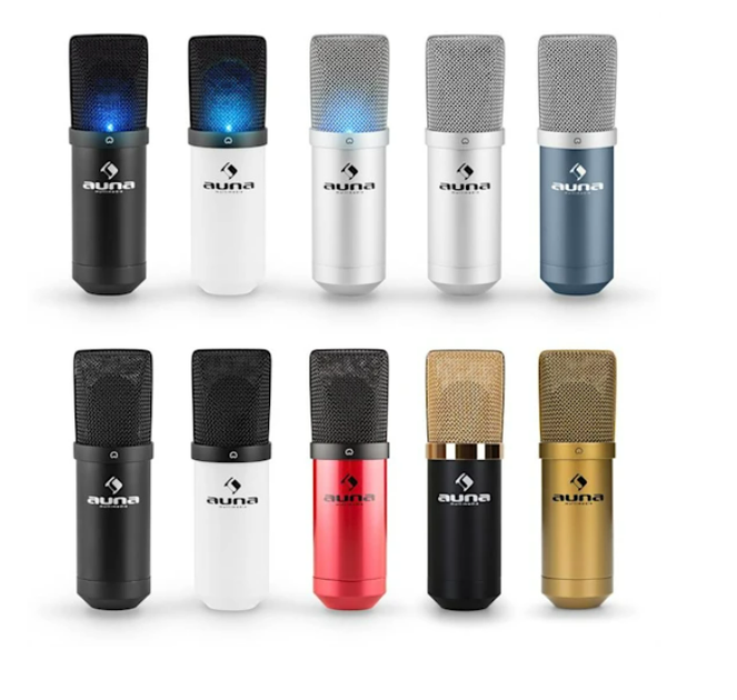 MIC-900B USB конденсаторний мікрофон чорний кардіоїдний студійний - зображення 7