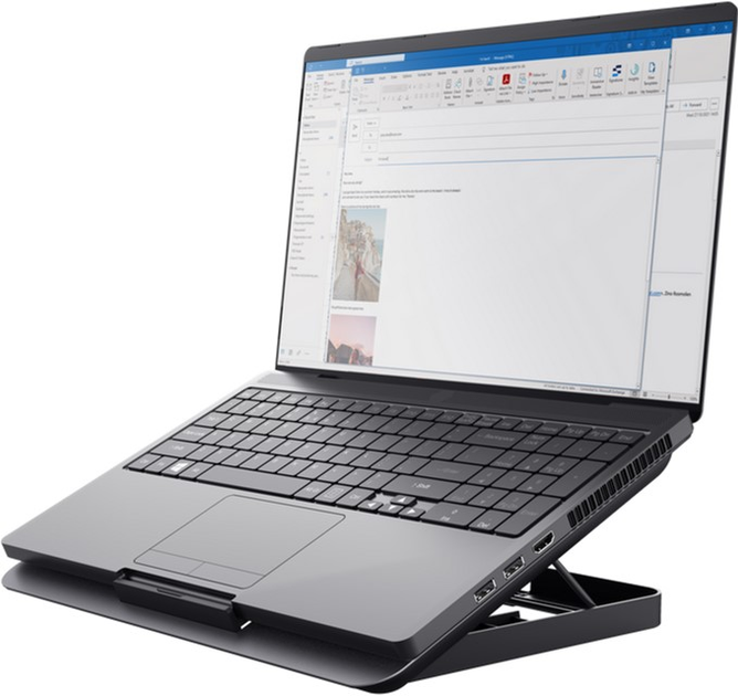 Podstawka pod laptopa Trust Exto ECO 16" Szary (8713439246131) - obraz 3