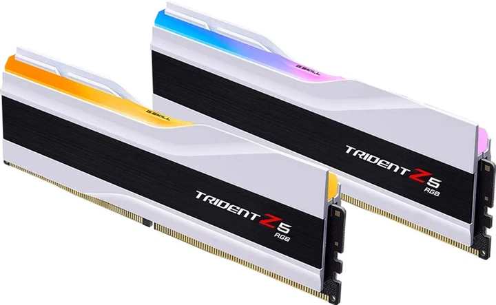 Pamięć RAM G.Skill DDR5-6400 65536MB PC5-51200 (Kit of 2x32768) Trident Z5 RGB (F5-6400J3239G32GX2-TZ5RW) - Zdjęcie 3 Pamięć RAM G.Skill DDR5-6400 65536MB PC5-51200 (Kit of 2x32768) Trident Z5 RGB (F5-6400J3239G32GX2-TZ5RW) - obraz 3