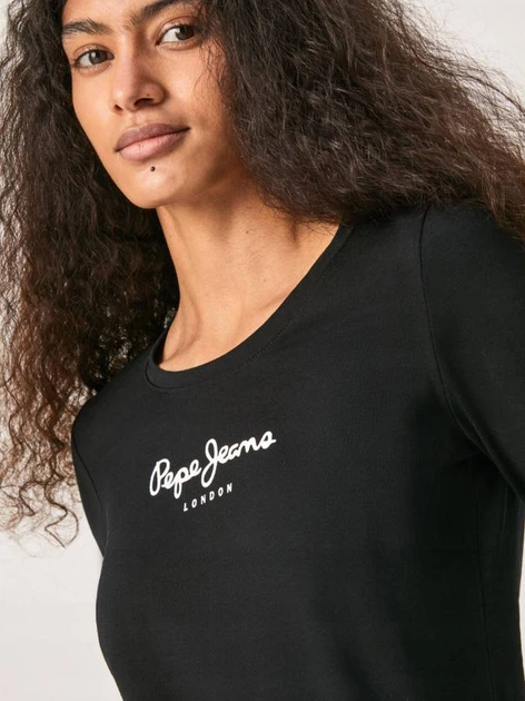 Лонгслів довгий жіночий Pepe Jeans 237844918 S Чорний (1159786227