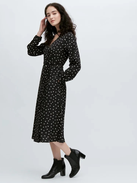 Сукня на запах міді осіння жіноча Uniqlo 347992296 XS Чорна від Rozetka на платформі USKIDKA Акція на Сукня на запах міді осіння жіноча Uniqlo 347992296 XS Чорна від Rozetka