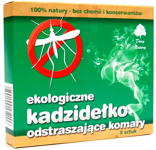 Kadzidełko odstraszające komary Dary Natury EKO 5 szt (5902741001559) - obraz 2