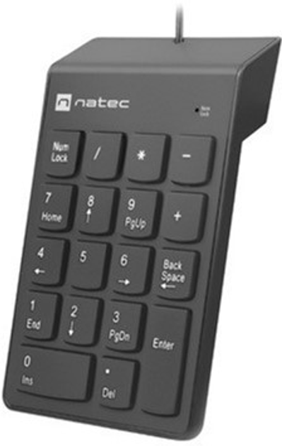 Клавіатура дротова Natec Goby 2 USB Black (NKL-2022) - зображення 3