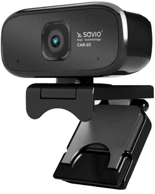 Веб-камера Savio CAK-03 720p Black (SAVCAK-02) - зображення 2