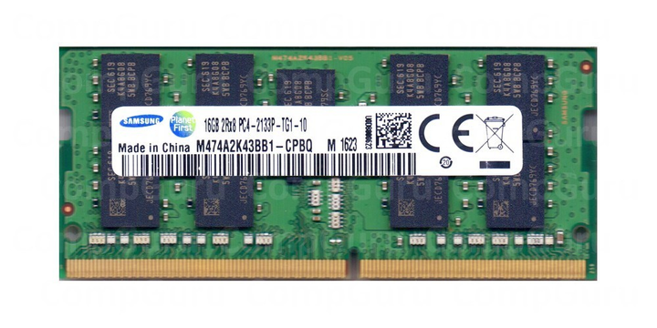 Ноутбучная оперативная память Samsung DDR4 16GB 2133MHz SO-DIMM 2Rx8 ...