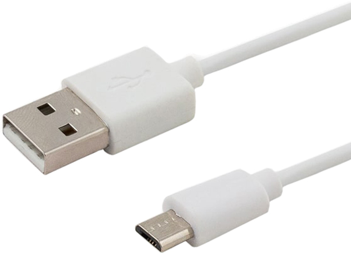 Kabel Savio CL-123 USB - micro-USB 2.1 A 1 m (SAVKABELCL-123) - obraz 1