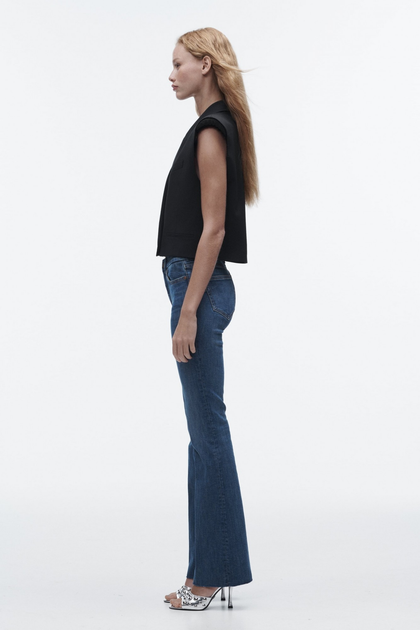 Джинсы Zara Bootcut Mid-Rise 36 синий 7223/045/400