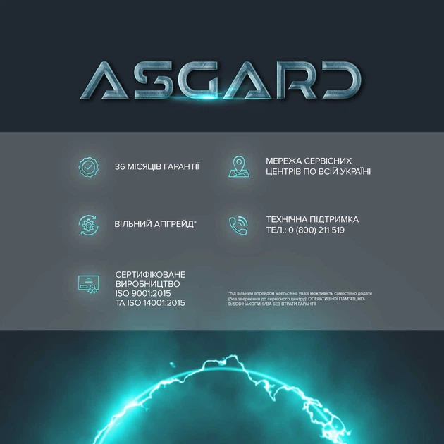 Ігровий комп'ютер ASGARD (I124F.32.S20.26S.790W) / Intel Core i5-12400F (2.5–4.4 ГГц) / RAM 32 ГБ / SSD 2 ТБ / NVIDIA GeForce RTX 2060 Super - изображение 10