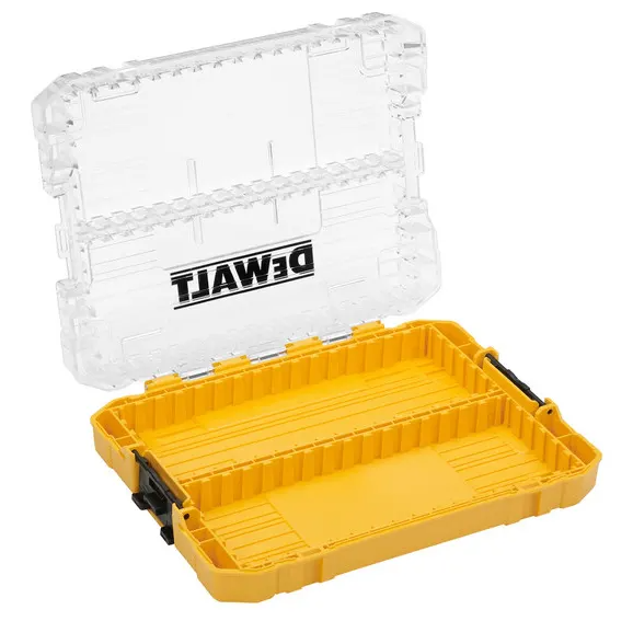 Футляр для бит системы TSTAK Tough Case М DeWALT с футляром 25 мм х25 шт-2 шт., кассета для бит 7х25 мм.-3 шт., кассета для бит 7х57 мм.-3 шт. DT70803 - Фото 2 Футляр для бит системы TSTAK Tough Case М DeWALT с футляром 25 мм х25 шт-2 шт., кассета для бит 7х25 мм.-3 шт., кассета для бит 7х57 мм.-3 шт. DT70803 - изображение 2