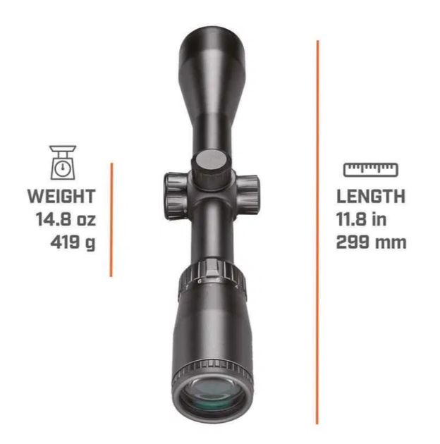 Оптический прицел Bushnell Legend 3-9x40 мм с подсветкой - изображение 7