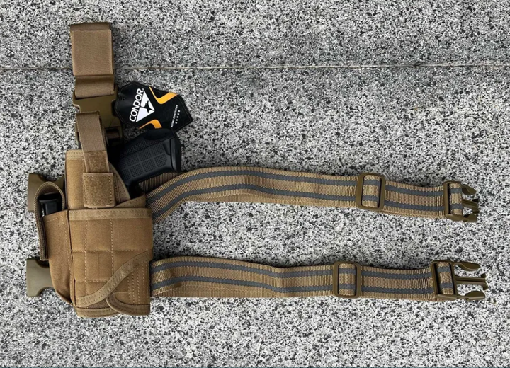 Кобура Condor Tornado Leg Holster Left Койот - изображение 4