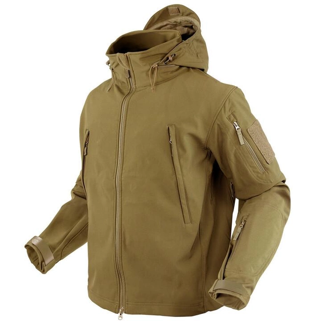 Куртка CONDOR ELEMENT Softshell Койот XL - зображення 1