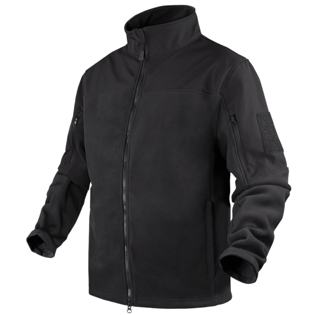 Куртка тактическая CONDOR ALPHA Fleece Черный L - изображение 1