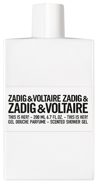 Гель для душу Zadig & Voltaire This is Her! 200 мл (3423474892150) - зображення 1
