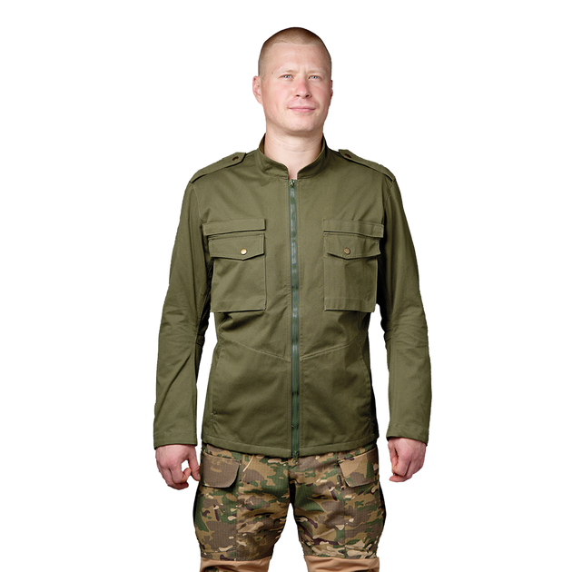 Куртка тактична чоловіча Brotherhood М65 R2D2 олива весна-осінь бавовна 56-170 - зображення 1