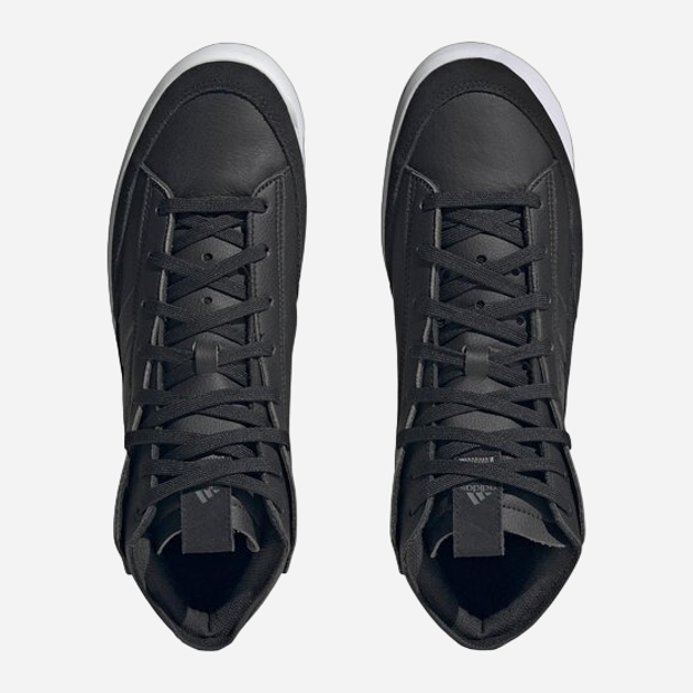 Чоловічі кеди високі adidas Znsored Hi Prem Leather IG0437 45.5 (10.5UK) 29 см Чорні (4066756261894) - зображення 4