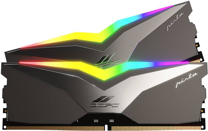 Оперативная память OCPC DDR5-6000 32768MB PC5-48000 (Kit of 2x16384) PISTA RGB Titan (MMPT2K32GD560C32T) - изображение 2