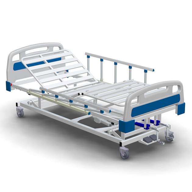 Кровать медицинская 4-секционная КФМ-4nb-5s с регулировкой высоты - изображение 1