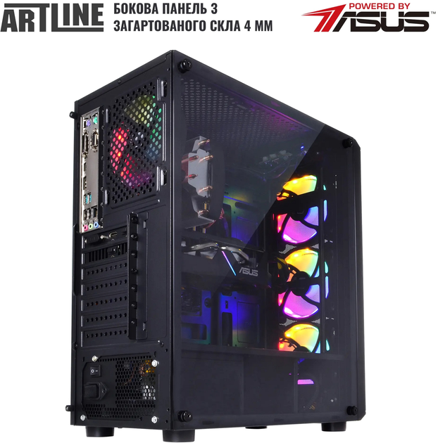 Комп'ютер ARTLINE Gaming X49 (X49v18) AMD Ryzen 5 5600 / RAM 32ГБ / SSD 1ТБ / nVidia GeForce RTX 4060 8ГБ - зображення 8
