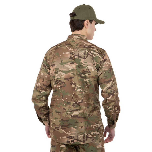 Рубашка тактическая Military Rangers ZK-JK6005 размер: XL (48-50) Цвет: Камуфляж Multicam - изображение 2