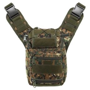 Рюкзак-сумка тактическая штурмовая SILVER KNIGHT TY-803 размер 25х23х10см 6л Цвет: Камуфляж Marpat - изображение 1