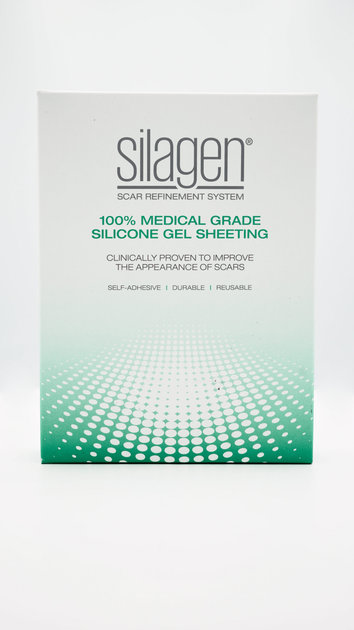 Силіконовий пластир від шрамів та рубців Silagen (4 листки 25х152 мм) - зображення 1