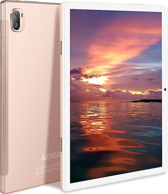 Планшет 10.1" JUSYEA J10 6+6/128Gb 4 ядра Android 13 8000 mAh Золото - Фото 1 Планшет 10.1" JUSYEA J10 6+6/128Gb 4 ядра Android 13 8000 mAh Золото - изображение 1