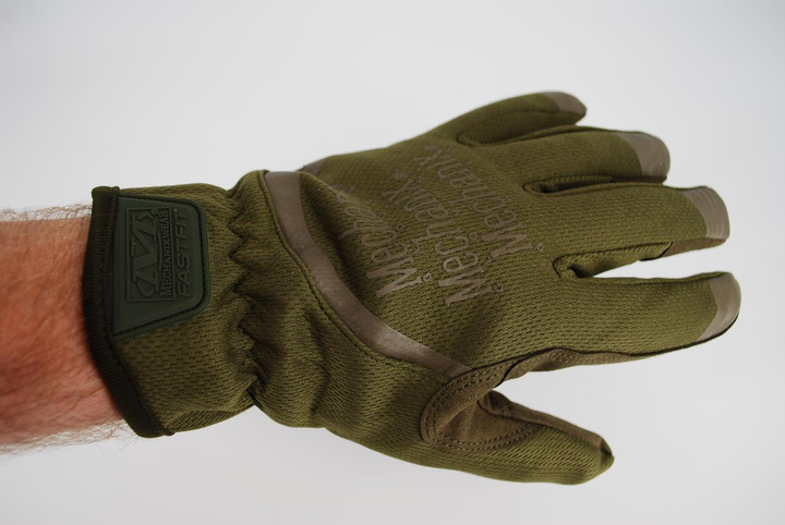 Тактичні рукавички з пальцями Mechanix wear 9025_M_Olive - зображення 1